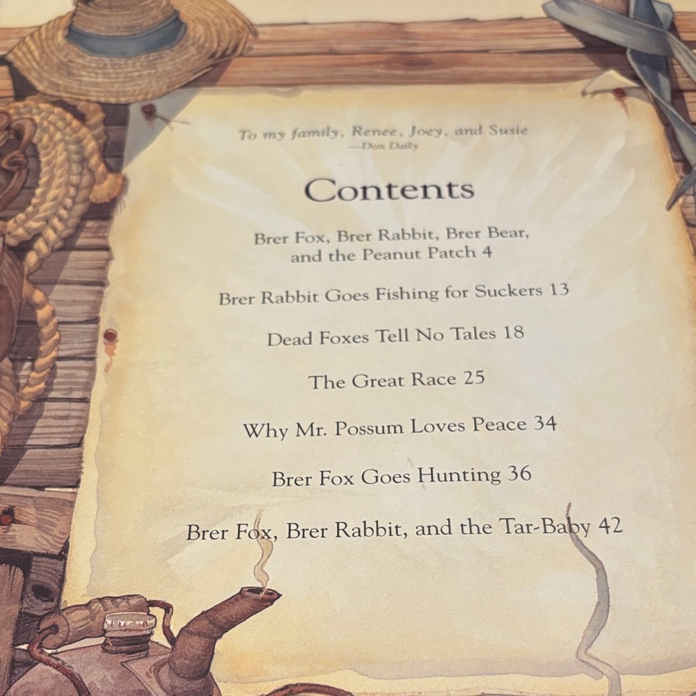 Brer Rabbit Illustrated Book - Multicolor - Picture 4 of 6